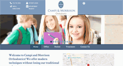 Desktop Screenshot of campimorrisonortho.com